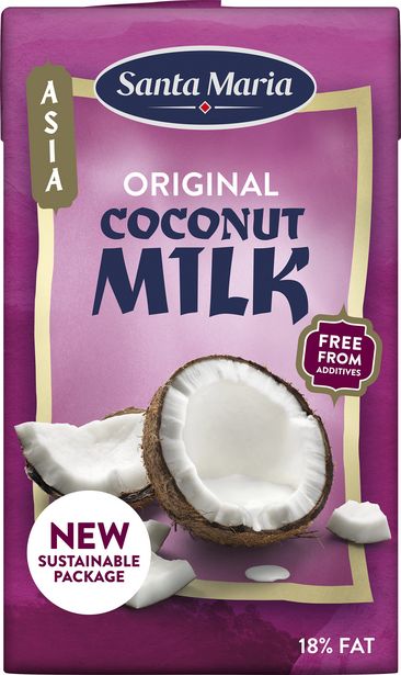 Kokosmjölk för 25 kr
