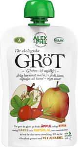 Gröt Äpple, Nypon & Kanel KRAV 6M för 19,95 kr på MatHem