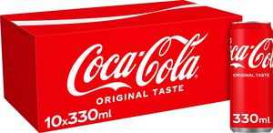 Coca-Cola 10x33cl för 84,95 kr på MatHem