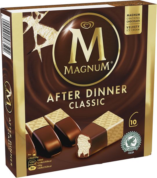 Magnum After Dinner 10-p GB Glace för 51,95 kr