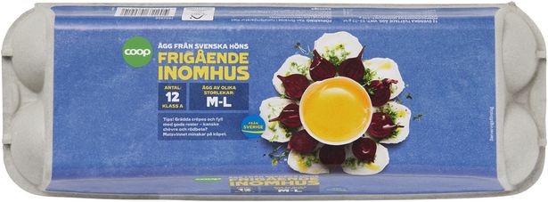Ägg Frigående 12-pack för 29,95 kr