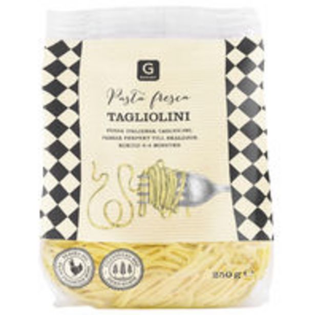 Tagliolini Färsk Pasta för 14 kr