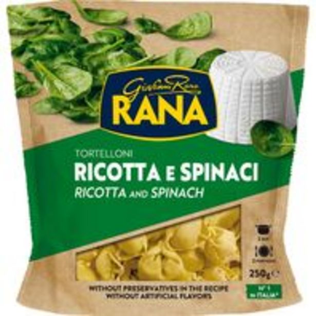 Tortellini Ricotta E Spinaci Färsk Pasta för 29,95 kr