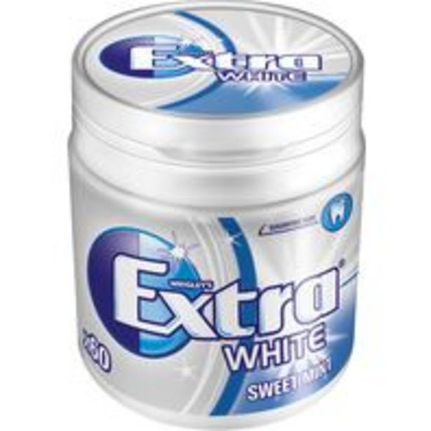 Extra White Sweet Mint Tuggummi för 24,9 kr
