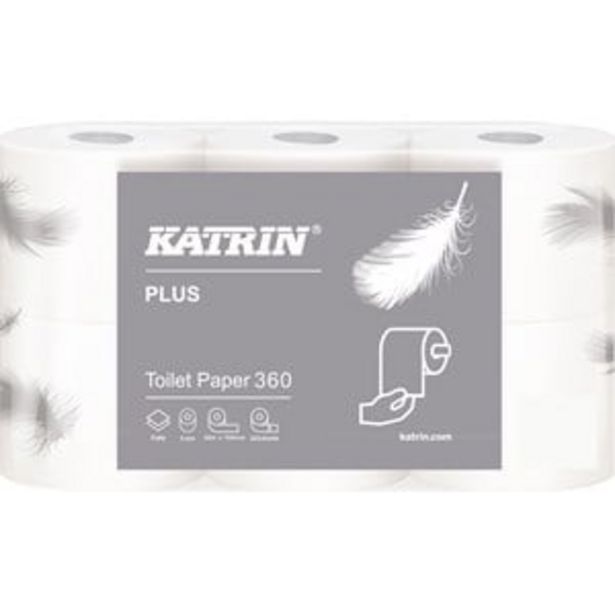 Toalettpapper Katrin Plus, 42 x 50 m för 429 kr
