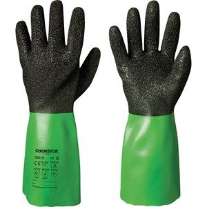 Handskar Granberg Kemikalieskydd PVC, Grön 12 för 29,7 kr på Granngården