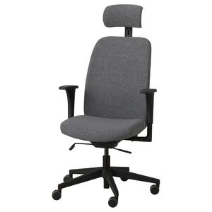Kontorsstol med arm-/nackstöd för 3595 kr på IKEA