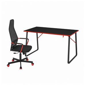 Skrivbord och stol för gaming för 2094 kr på IKEA
