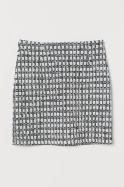 Jacquardstickad kjol för 59,9 kr på H&M