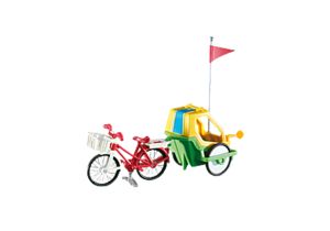 6388 Cykel med børneanhænger för 59 kr på Playmobil