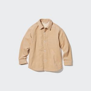 KIDS Pile Lined Corduroy Shirt Jacket för 199 kr på Uniqlo