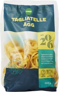 Pasta Tagliatelle för 26,5 kr på Coop