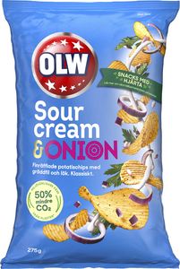 Chips Sourcream & Onion för 29,95 kr på Coop