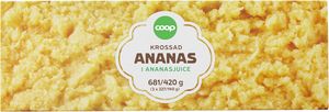 Ananas Krossad 3-pack för 35,95 kr på Coop