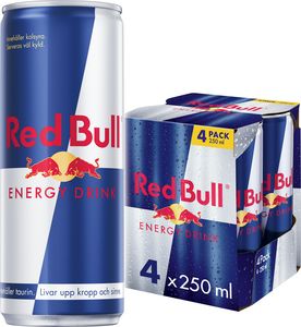 Energidryck Red Bull 4-pack för 51,95 kr på Coop