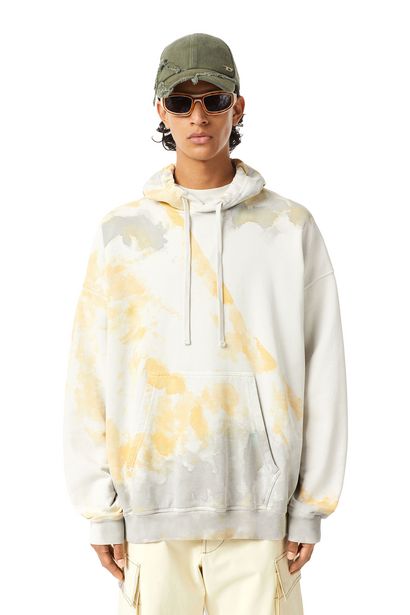 Paint-effect hoodie för 1550 kr på Diesel