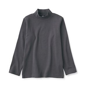 Brushed Rib High Neck Long Sleeve T-Shirt (4-7 years) för 64 kr på Muji