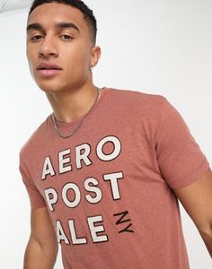Aeropostale – Roströd t-shirt för 82 kr på ASOS