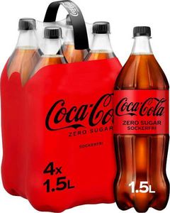 Coca-Cola Zero 4-Pack för 67,95 kr på City Gross