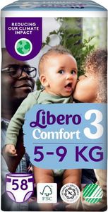 Blöjor Comfort S3 5-9kg för 124 kr på City Gross