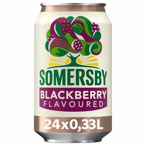 Somersby Blackberry Cider 4,5% 24 x 33 cl. för 152,12 kr på Fleggaard