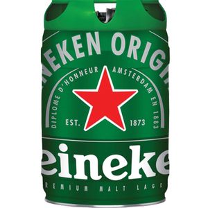Heineken 5 l. Kagge för 167,34 kr på Fleggaard